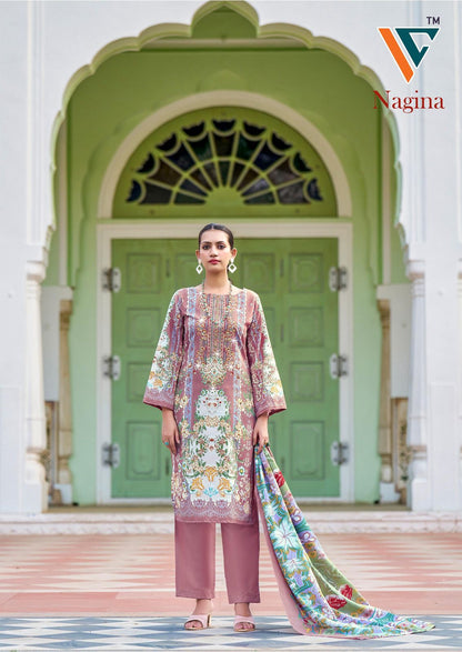 Nagina? Vol 4 Vandana Creation Cotton Karachi Salwar Suits Exporter India