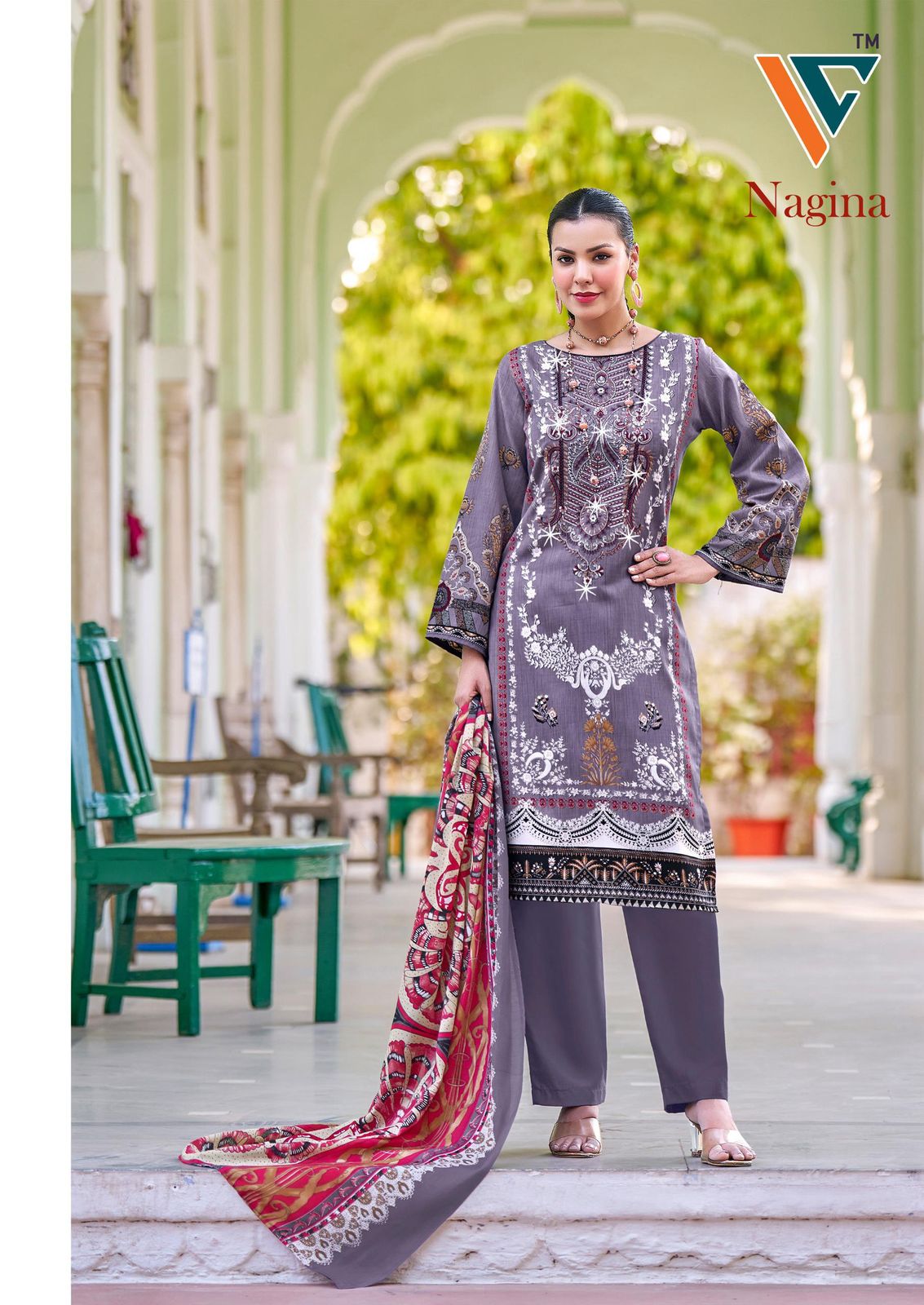 Nagina? Vol 4 Vandana Creation Cotton Karachi Salwar Suits Exporter India