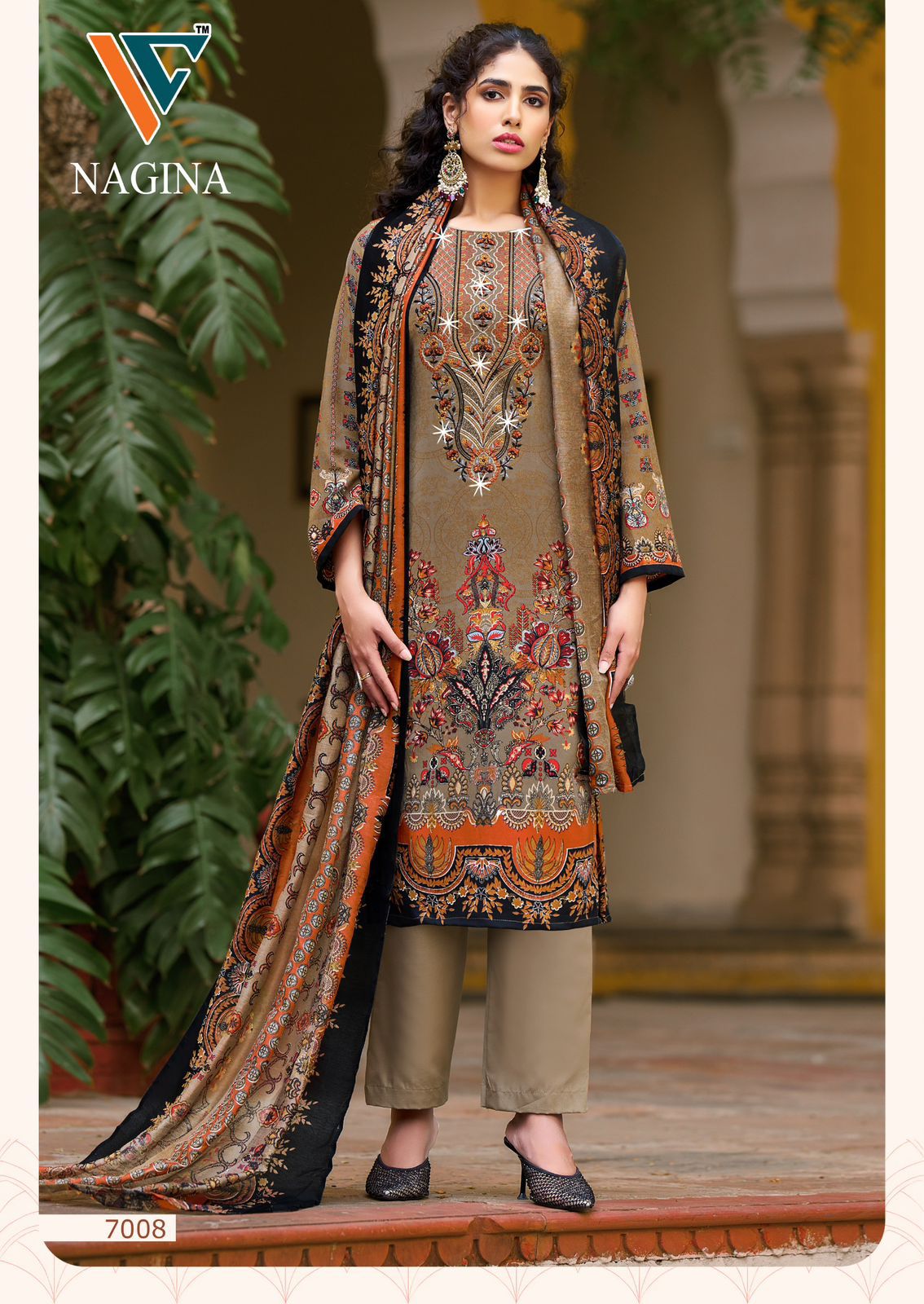 Nagina? Vol 7 Vandana Creation Cotton Karachi Salwar Suits Exporter Gujarat