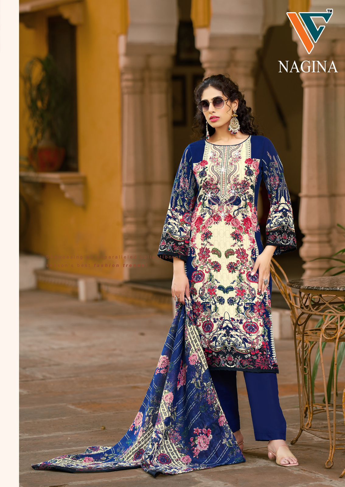 Nagina? Vol 7 Vandana Creation Cotton Karachi Salwar Suits Exporter Gujarat