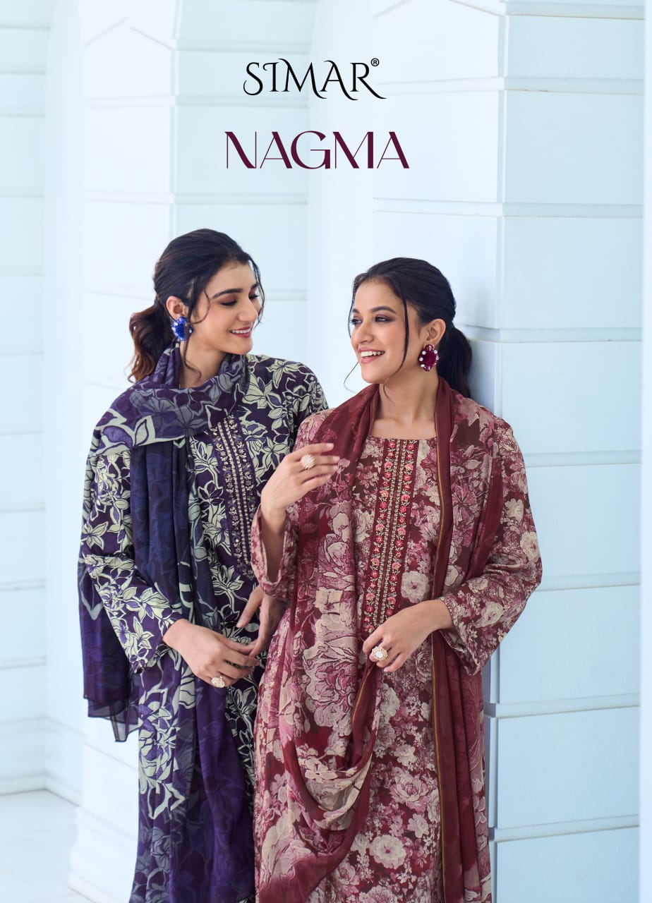 Nagma Simar Jam Cotton Pant Style Suits Manufacturer India