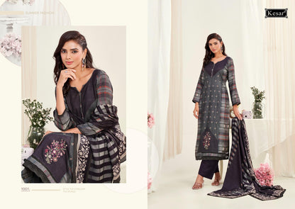 Naseeb Kesar Silk Velvet Suits Wholesale Price