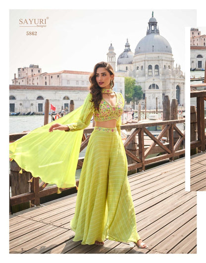 Naina Sayuri Pure Viscose Indo Western Pair Wholesale Rate