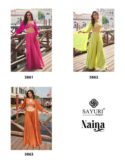 Naina Sayuri Pure Viscose Indo Western Pair Wholesale Rate