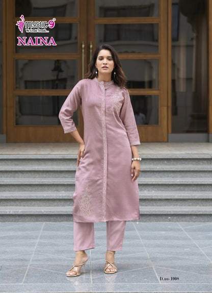 Naina Vol 1 Mystic 9 Vertican Co Ord Set Supplier