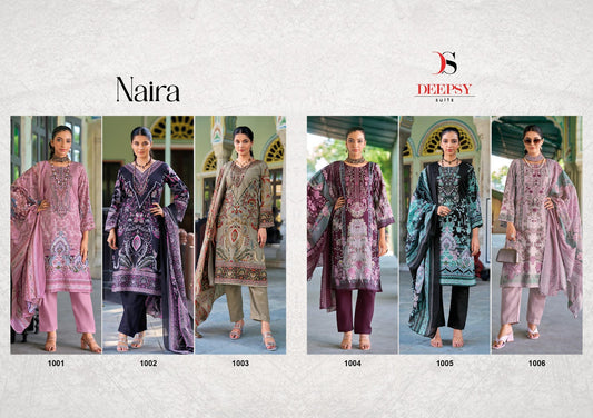 Naira Deepsy Cotton Karachi Salwar Suits Exporter Gujarat