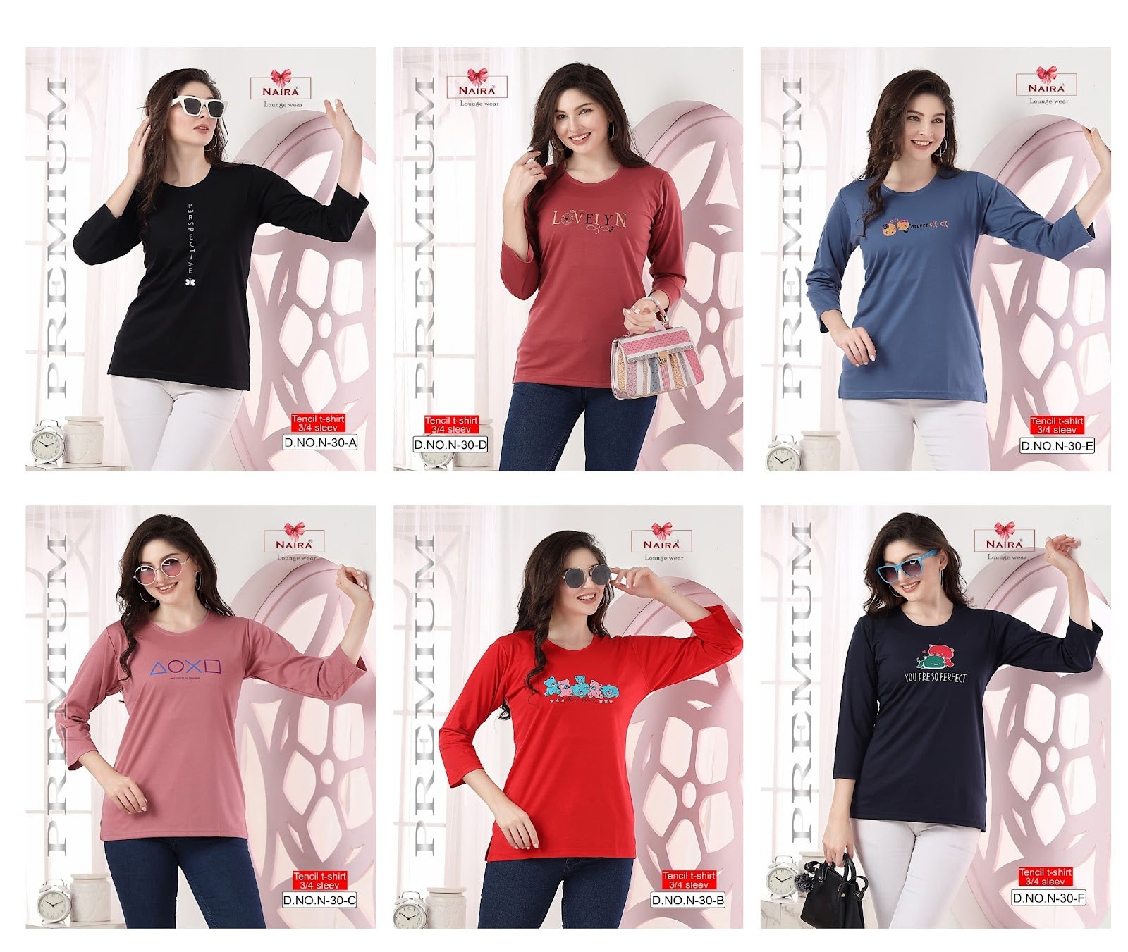 Naira Design 30 Kavyansika Tencil Women Tshirt Manufacturer Gujarat