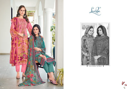 Naira Nx Vol 14 Levisha Cambric Cotton Karachi Salwar Suits Manufacturer Ahmedabad