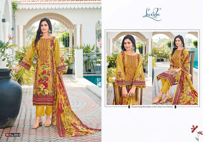Naira Nx Vol 14 Levisha Cambric Cotton Karachi Salwar Suits Manufacturer Ahmedabad