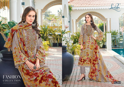 Naira Nx Vol 14 Levisha Cambric Cotton Karachi Salwar Suits Manufacturer Ahmedabad
