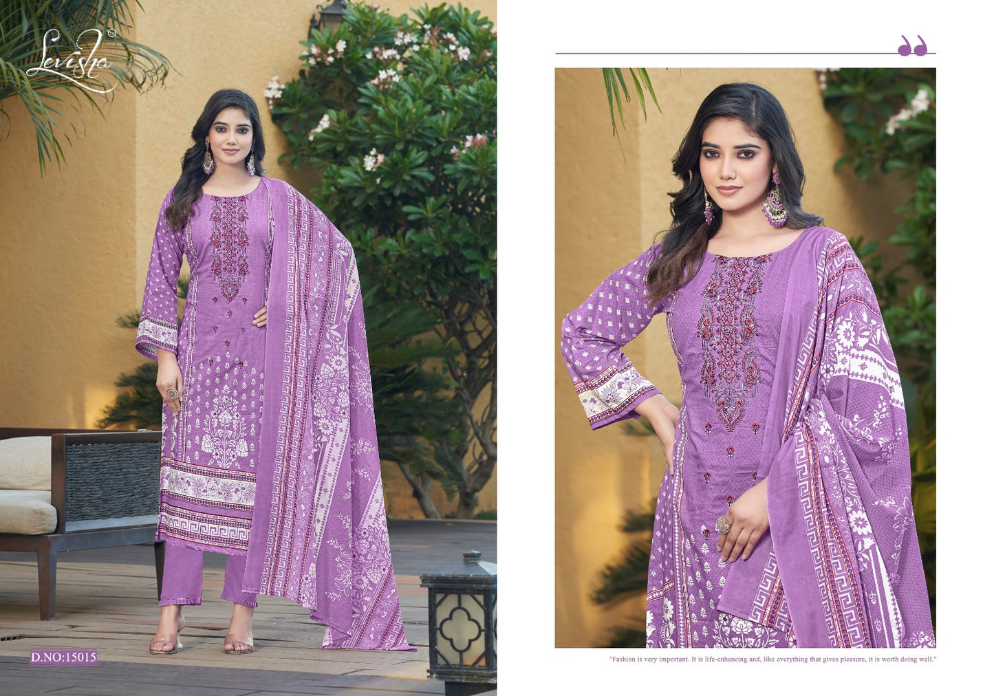 Naira Nx Vol 15 Levisha Cambric Cotton Karachi Salwar Suits Wholesale Price