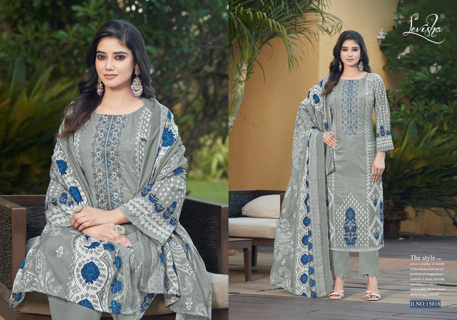 Naira Nx Vol 15 Levisha Cambric Cotton Karachi Salwar Suits Wholesale Price
