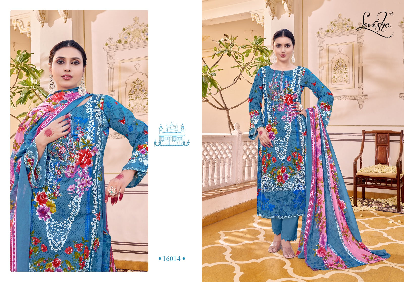 Naira Nx Vol 16 Levisha Cambric Cotton Karachi Salwar Suits Wholesale Price