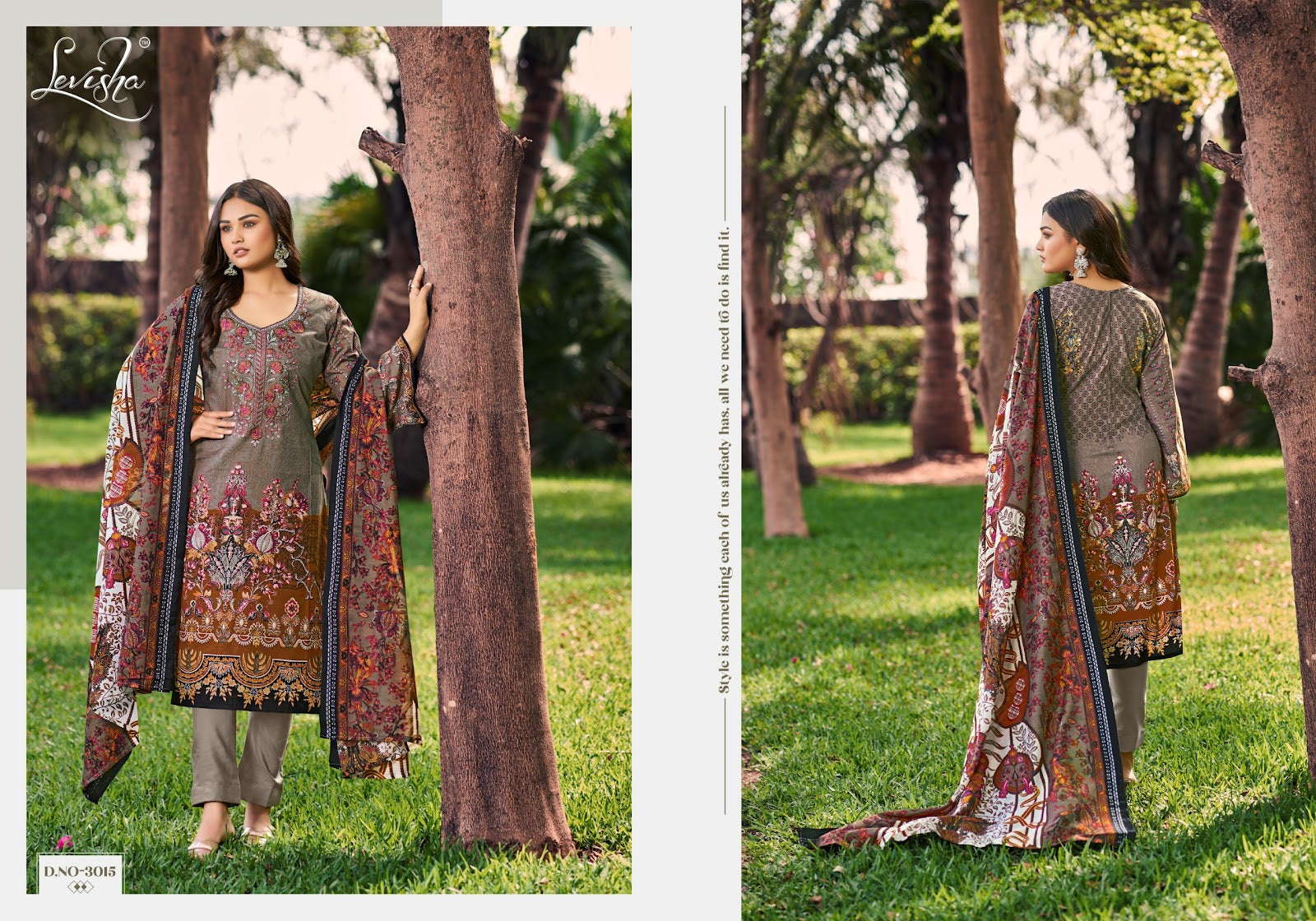 Naira Nx Vol 3 Levisha Cambric Cotton Karachi Salwar Suits