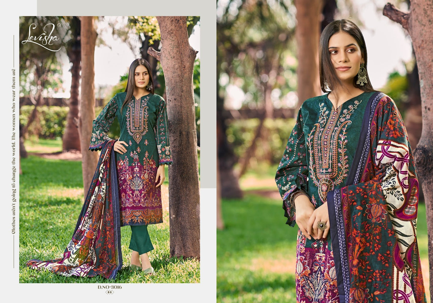 Naira Nx Vol 3 Levisha Cambric Cotton Karachi Salwar Suits