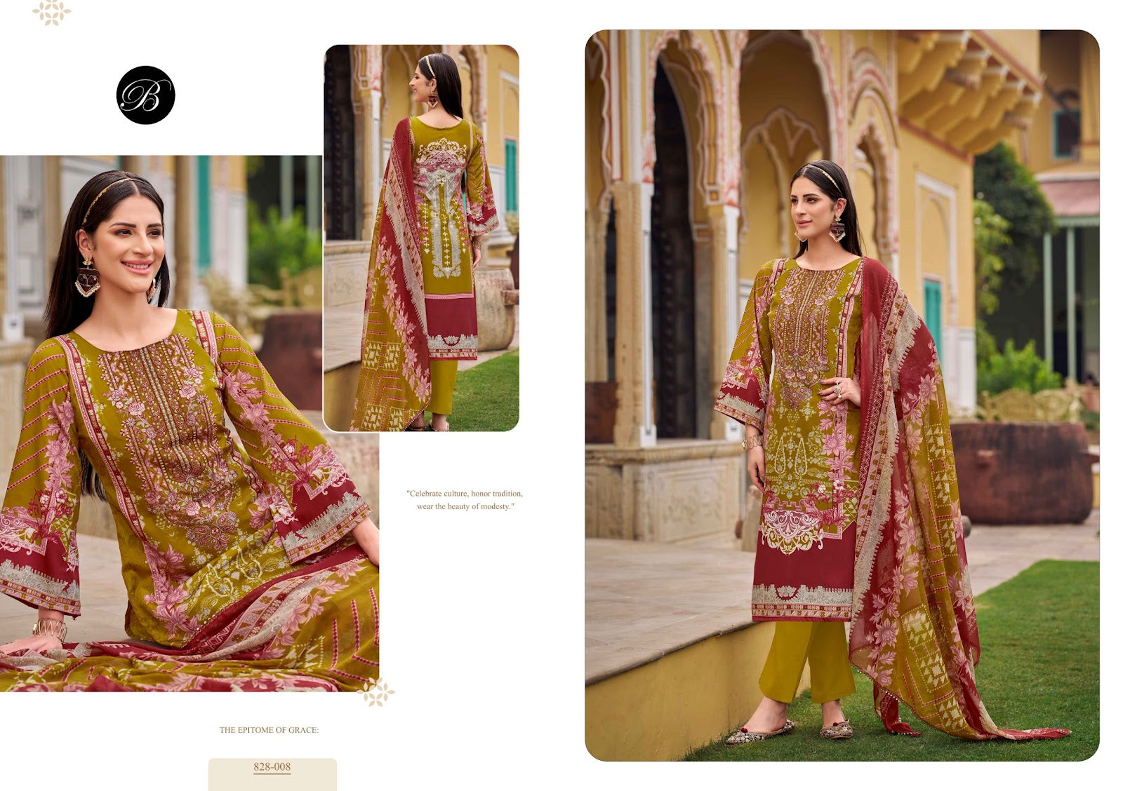 Naira Vol 101 Belliza Designer Studio Cotton Karachi Salwar Suits Exporter