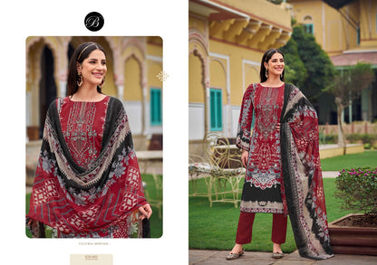 Naira Vol 101 Belliza Designer Studio Cotton Karachi Salwar Suits Exporter