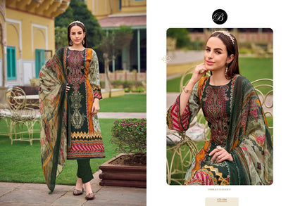 Naira Vol 101 Belliza Designer Studio Cotton Karachi Salwar Suits Exporter