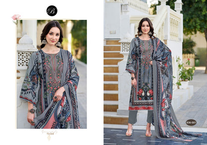 Naira Vol 103 Belliza Designer Studio Pure Cotton Karachi Salwar Suits Manufacturer