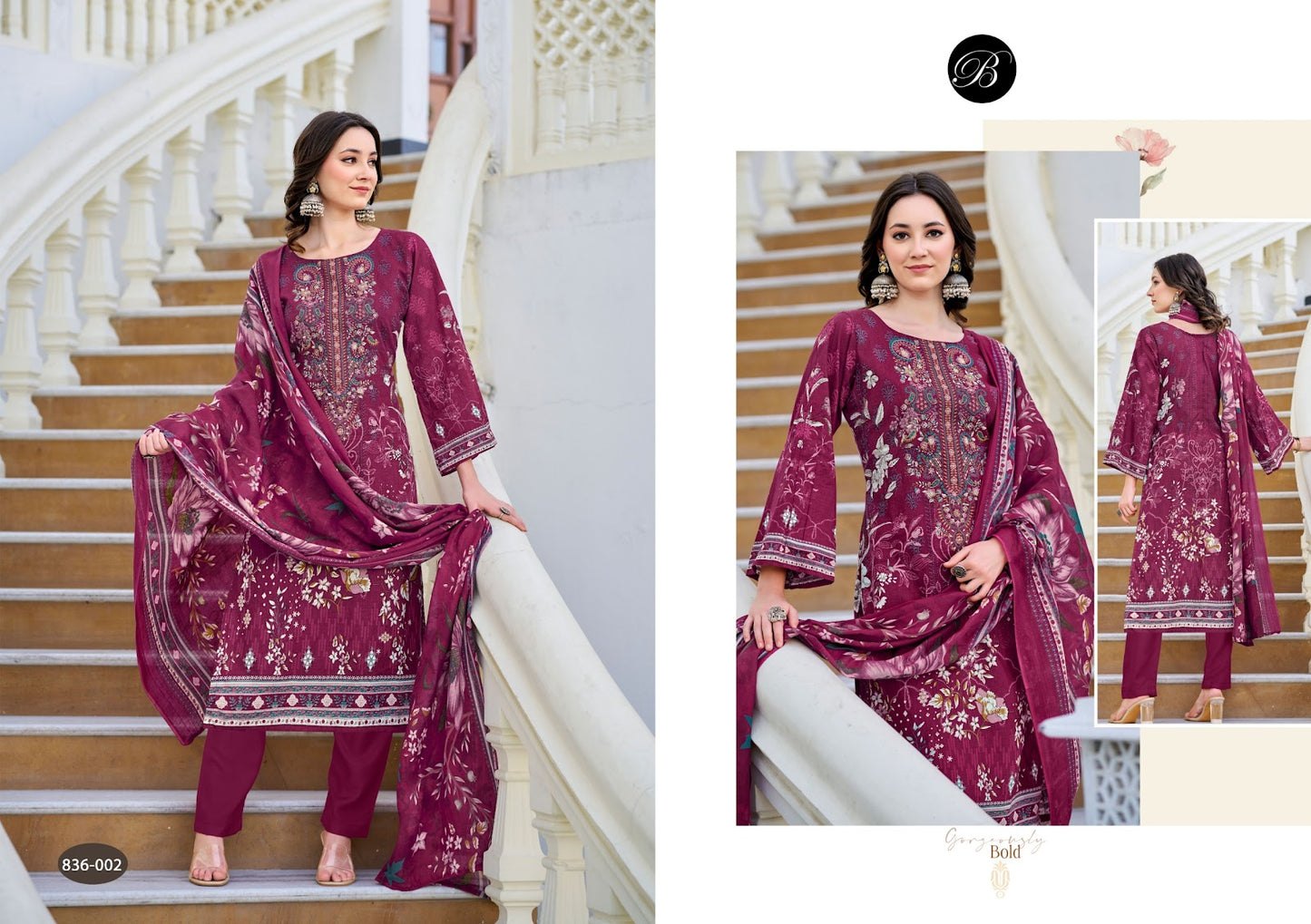 Naira Vol 103 Belliza Designer Studio Pure Cotton Karachi Salwar Suits Manufacturer