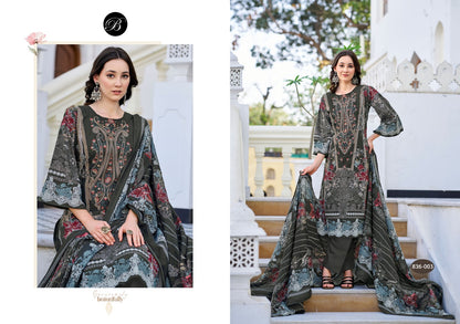Naira Vol 103 Belliza Designer Studio Pure Cotton Karachi Salwar Suits Manufacturer