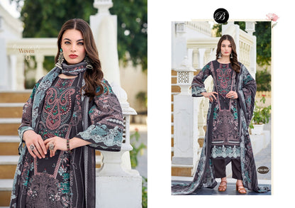 Naira Vol 103 Belliza Designer Studio Pure Cotton Karachi Salwar Suits Manufacturer