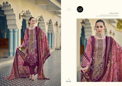 Naira Vol 104 Belliza Designer Studio Pure Cotton Karachi Salwar Suits Exporter Ahmedabad