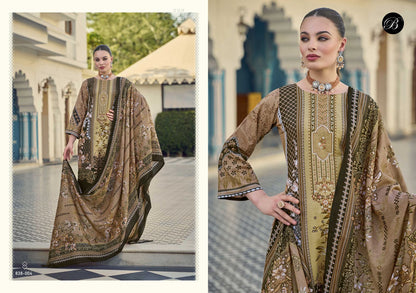 Naira Vol 104 Belliza Designer Studio Pure Cotton Karachi Salwar Suits Exporter Ahmedabad