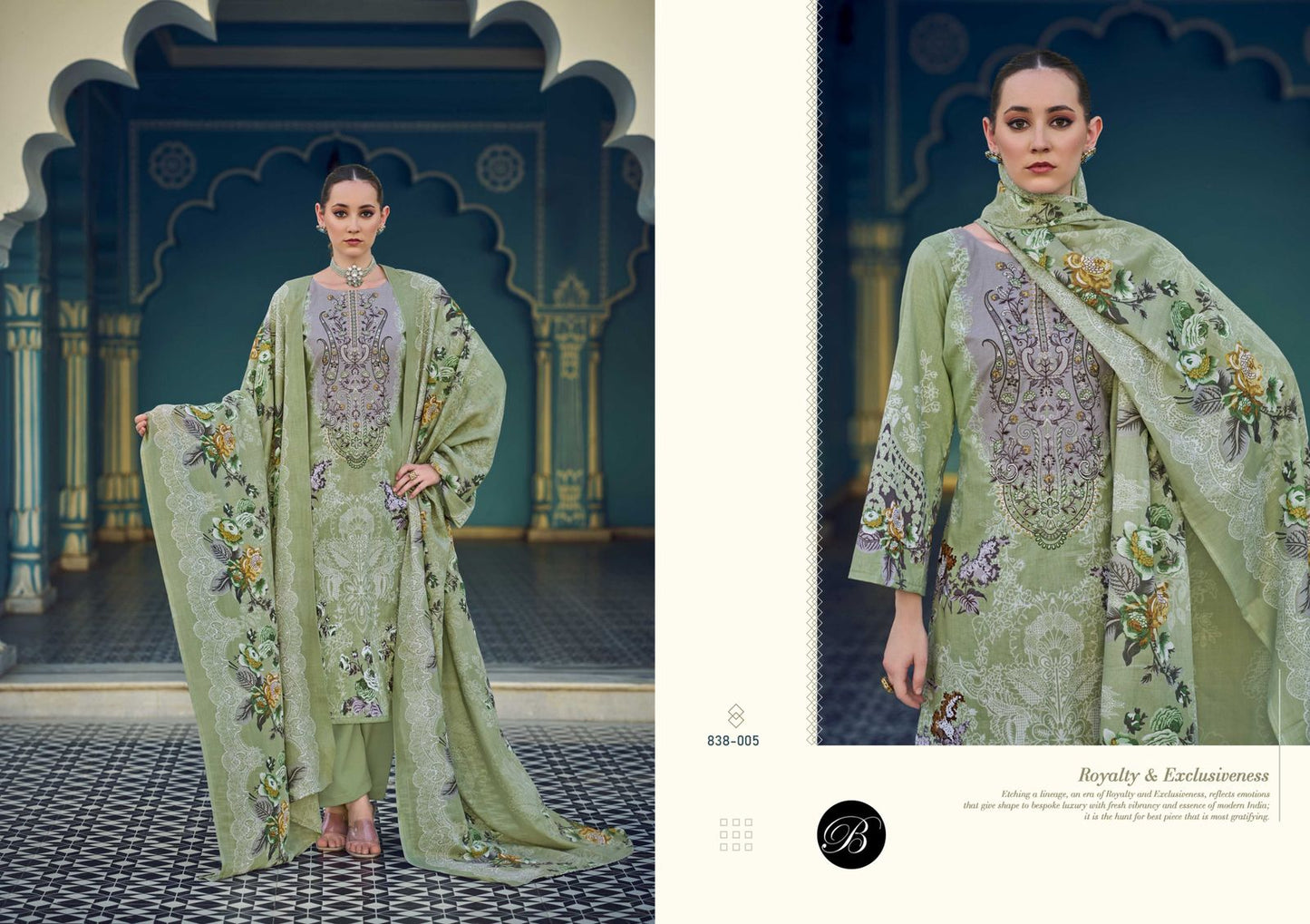 Naira Vol 104 Belliza Designer Studio Pure Cotton Karachi Salwar Suits Exporter Ahmedabad