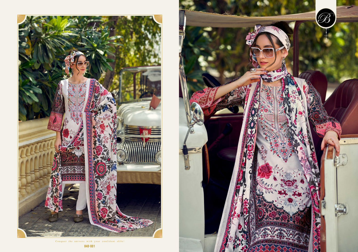 Naira Vol 106 Belliza Designer Studio Cotton Karachi Salwar Suits Supplier India