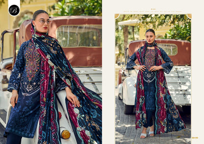 Naira Vol 106 Belliza Designer Studio Cotton Karachi Salwar Suits Supplier India