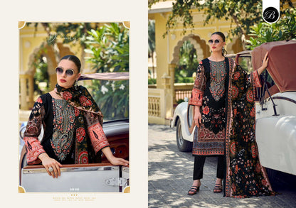Naira Vol 106 Belliza Designer Studio Cotton Karachi Salwar Suits Supplier India