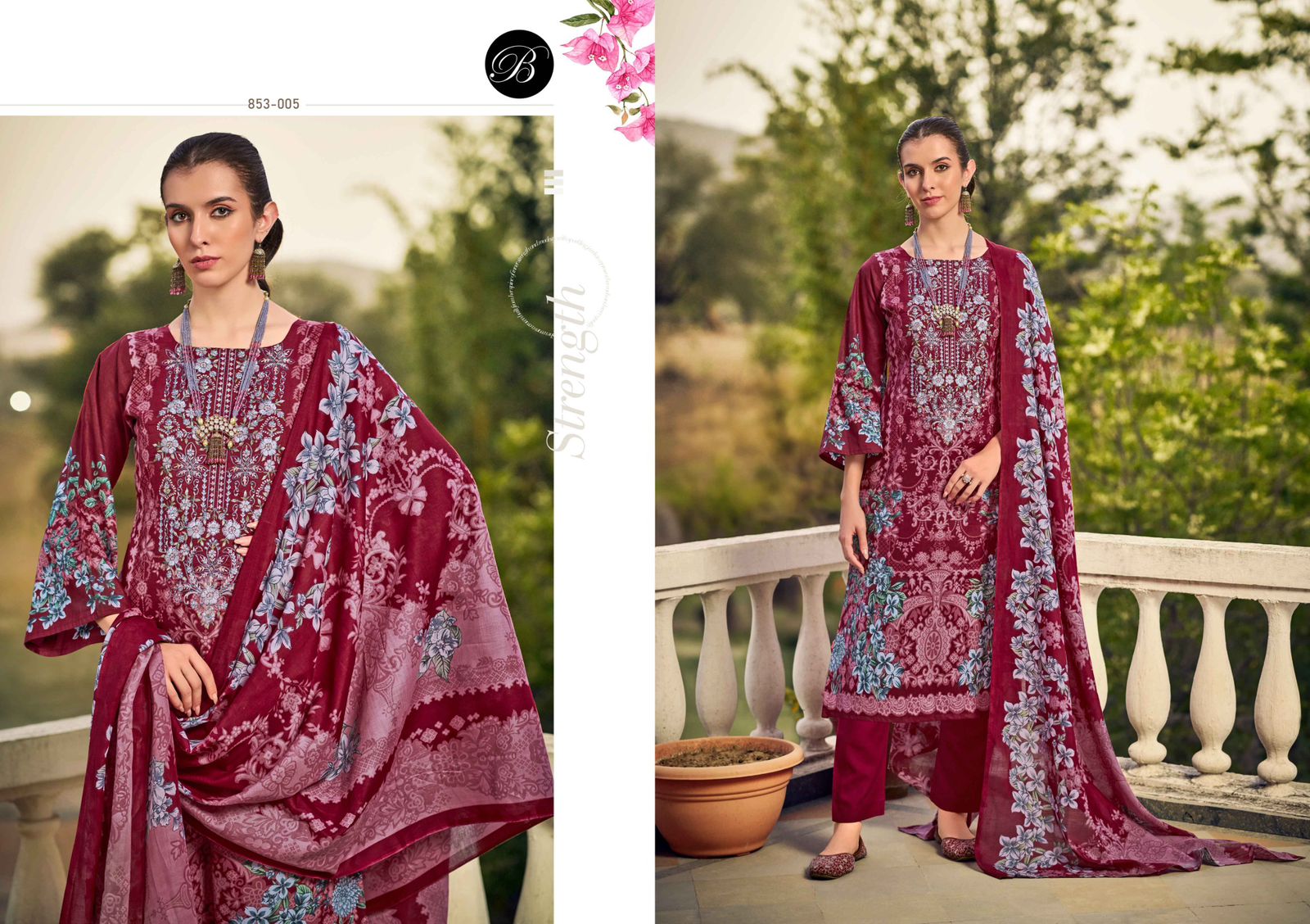 Naira Vol 107 Belliza Designer Studio Cotton Karachi Readymade Suits Manufacturer Ahmedabad