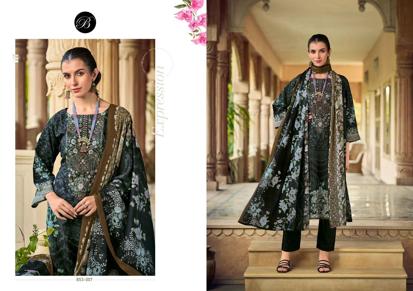 Naira Vol 107 Belliza Designer Studio Cotton Karachi Readymade Suits Manufacturer Ahmedabad