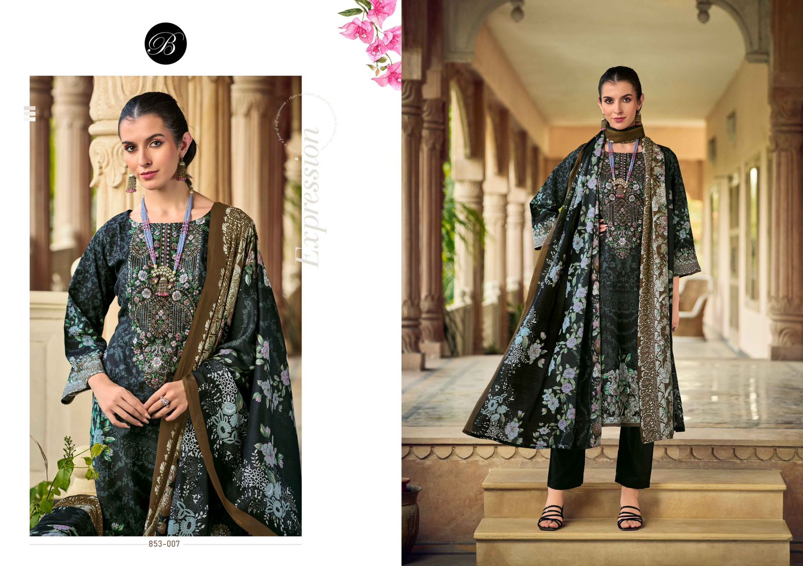 Naira Vol 107 Belliza Designer Studio Cotton Karachi Readymade Suits Manufacturer Ahmedabad