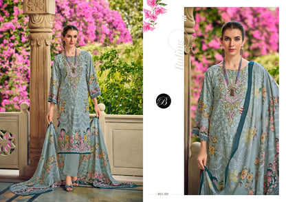 Naira Vol 107 Belliza Designer Studio Pure Cotton Karachi Readymade Suits Manufacturer India