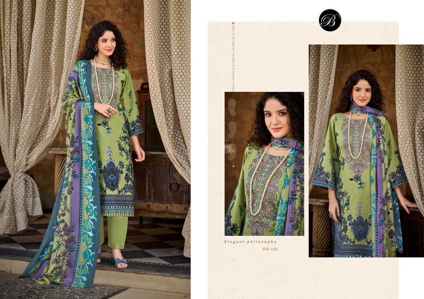 Naira Vol 110 Belliza Designer Studio Cotton Karachi Salwar Suits Wholesale Price