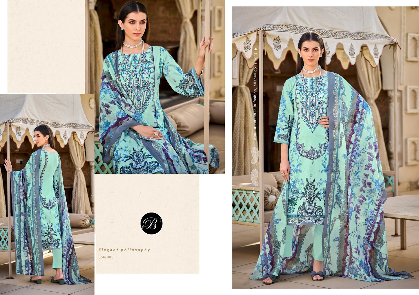 Naira Vol 110 Belliza Designer Studio Cotton Karachi Salwar Suits Wholesale Price