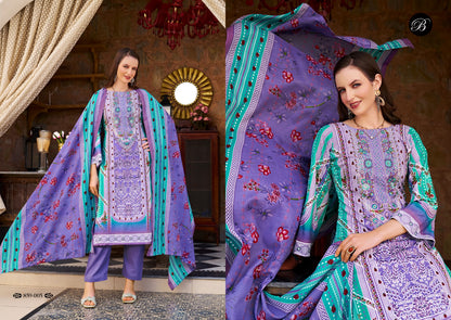 Naira Vol 111 Belliza Designer Studio Cotton Karachi Salwar Suits Wholesaler Gujarat