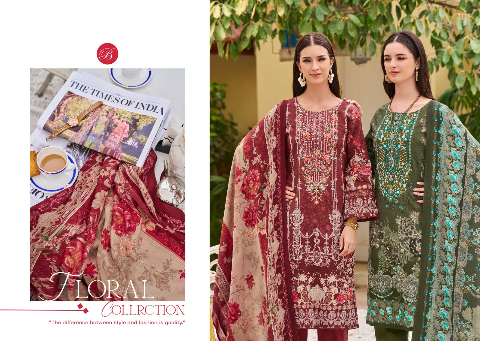 Naira Vol 112 Belliza Designer Studio Cotton Karachi Salwar Suits Exporter Ahmedabad