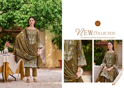 Naira Vol 112 Belliza Designer Studio Cotton Karachi Salwar Suits Exporter Ahmedabad