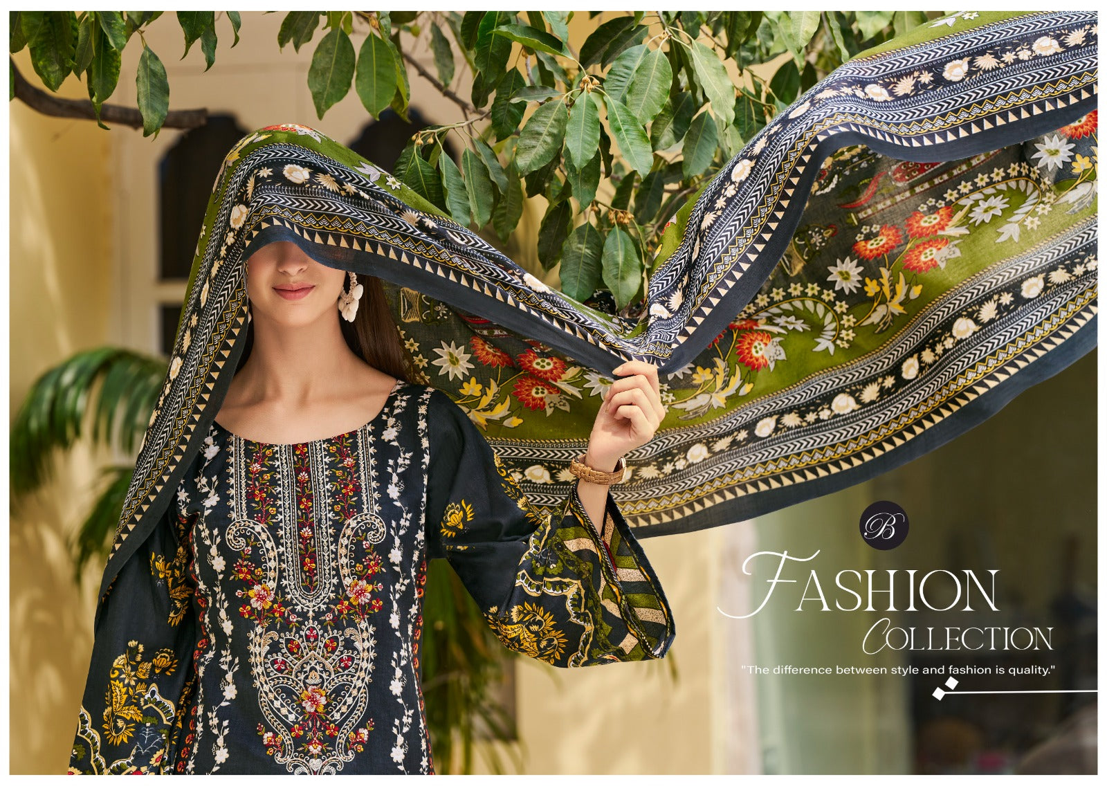 Naira Vol 112 Belliza Designer Studio Cotton Karachi Salwar Suits Exporter Ahmedabad