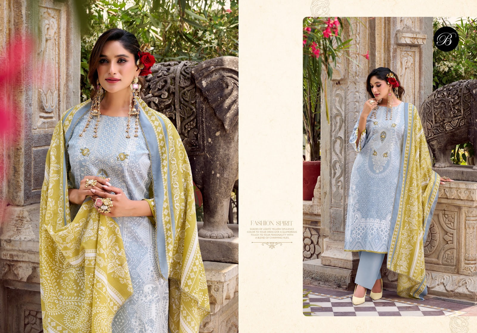 Naira Vol 115 Belliza Designer Studio Cotton Karachi Salwar Suits Wholesaler