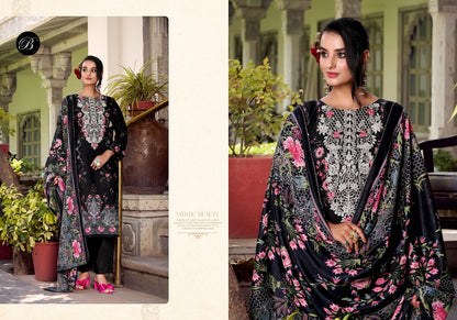 Naira Vol 115 Belliza Designer Studio Cotton Karachi Salwar Suits Wholesaler