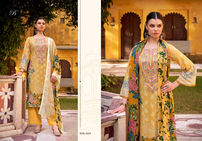 Naira Vol 119 Belliza Designer Studio Cotton Karachi Salwar Suits Exporter India