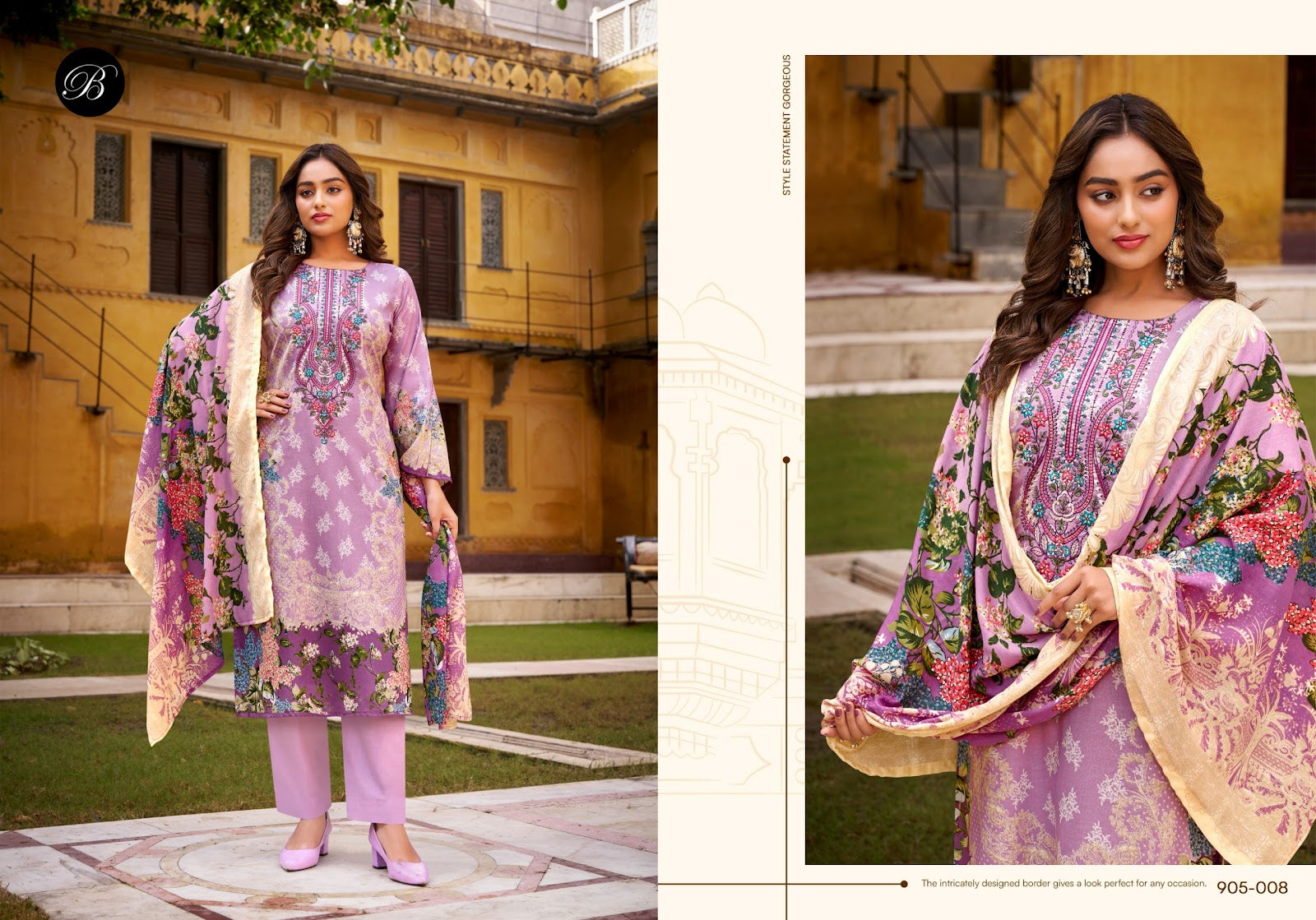 Naira Vol 119 Belliza Designer Studio Cotton Karachi Salwar Suits Exporter India