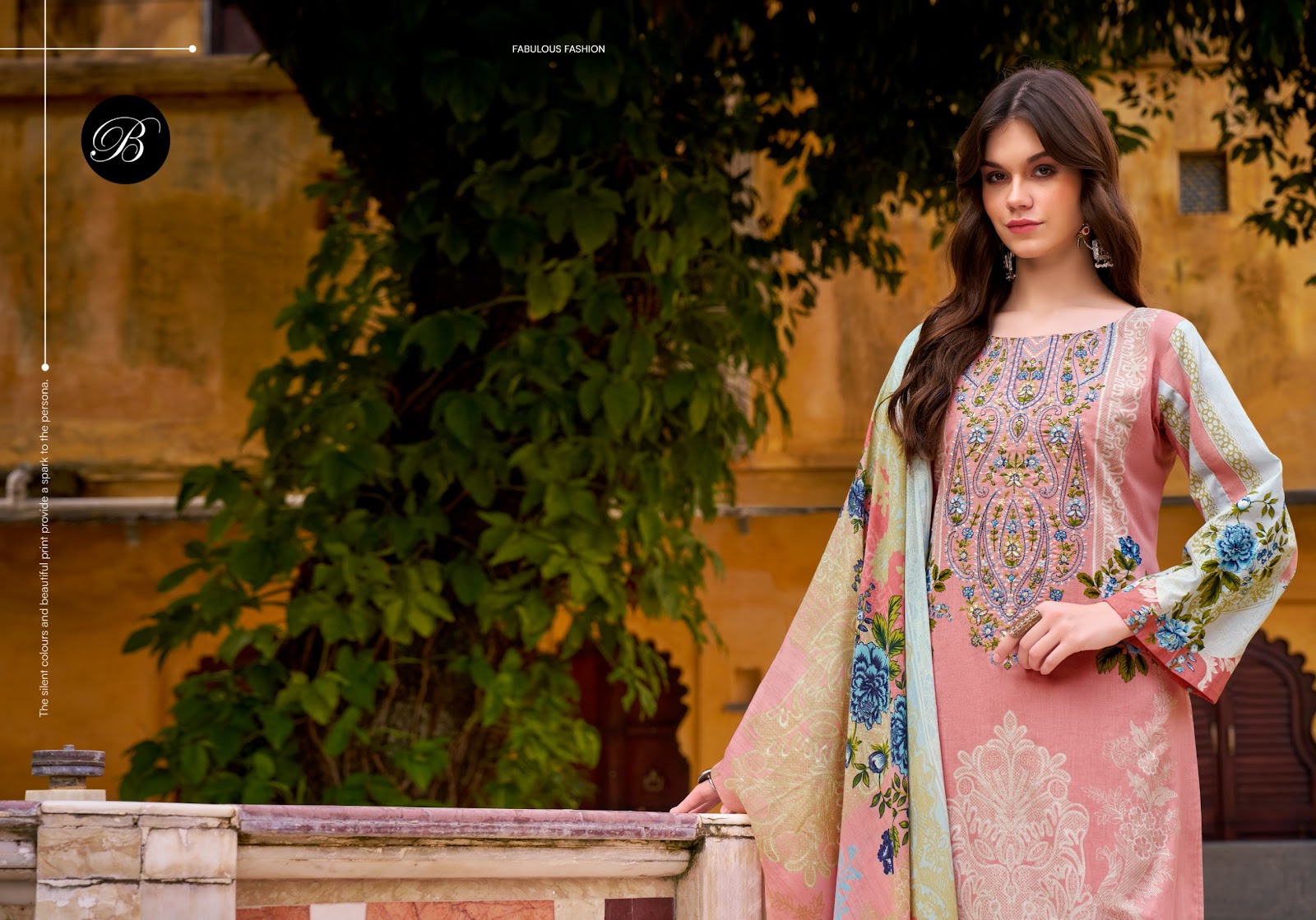 Naira Vol 119 Belliza Designer Studio Cotton Karachi Salwar Suits Exporter India