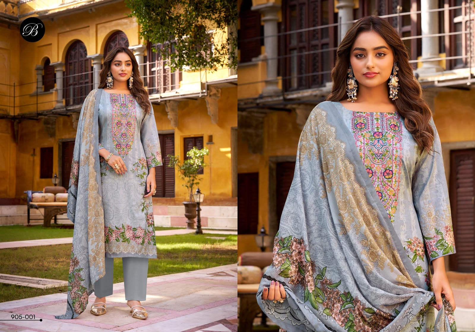 Naira Vol 119 Belliza Designer Studio Cotton Karachi Salwar Suits Exporter India