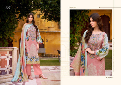 Naira Vol 119 Belliza Designer Studio Cotton Karachi Salwar Suits Exporter India