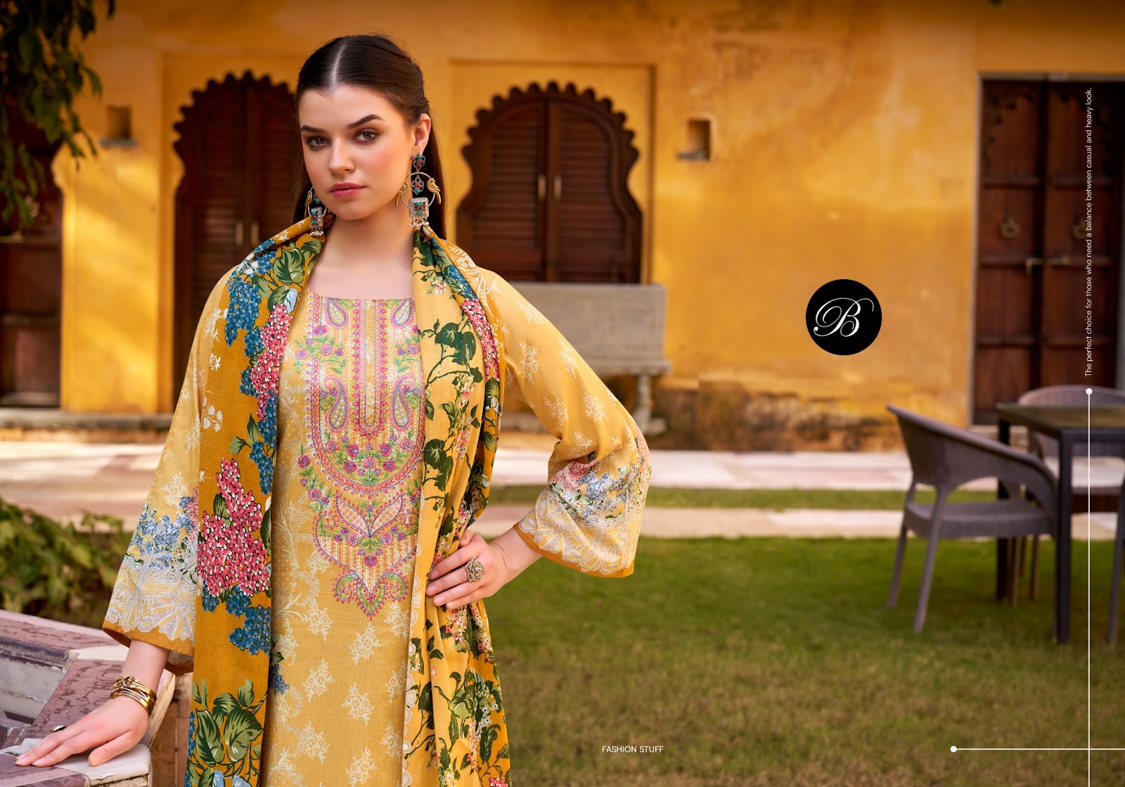 Naira Vol 119 Belliza Designer Studio Cotton Karachi Salwar Suits Exporter India